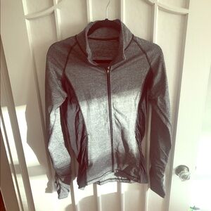 Victoria's Secret Gray Zip-Up Athletic Hoodie